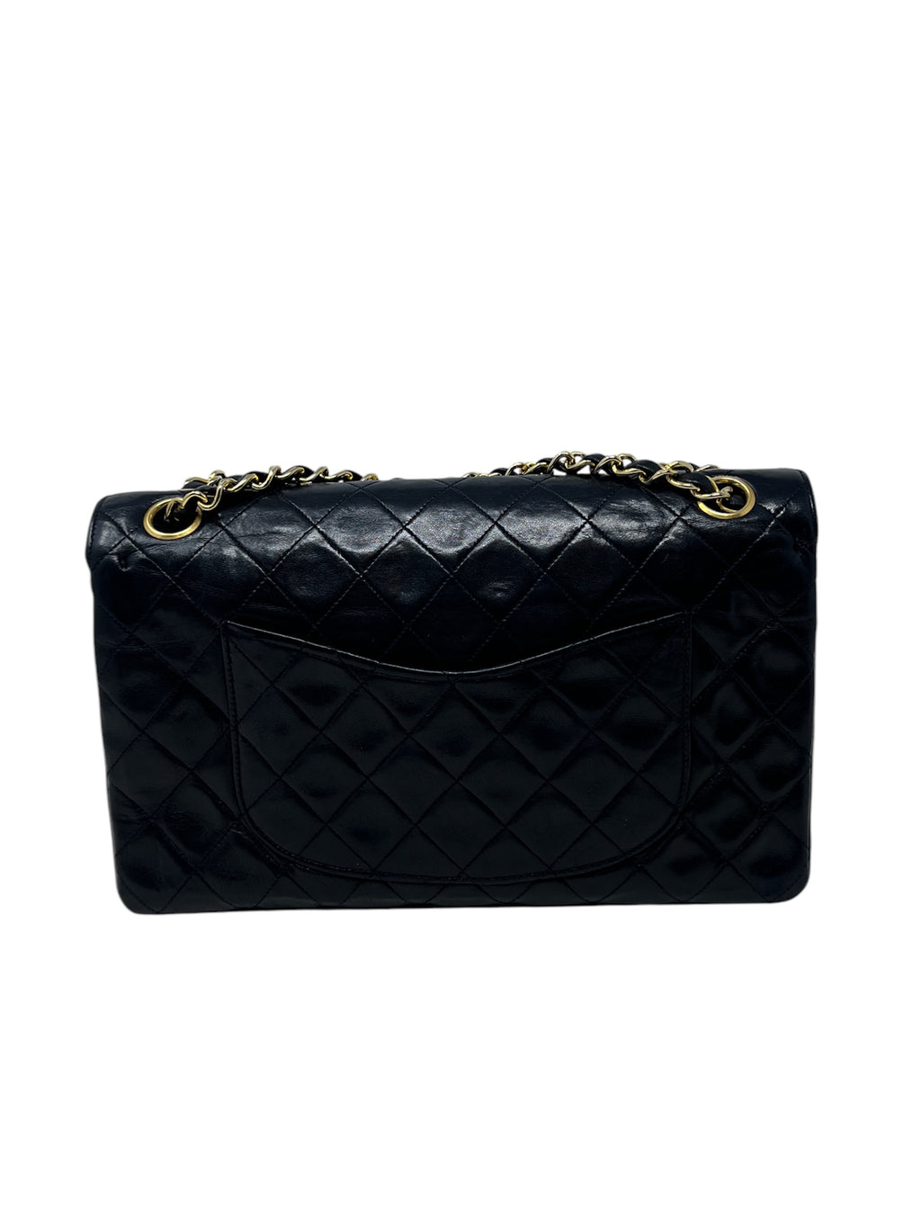 Chanel Vintage Curved Double Flap
