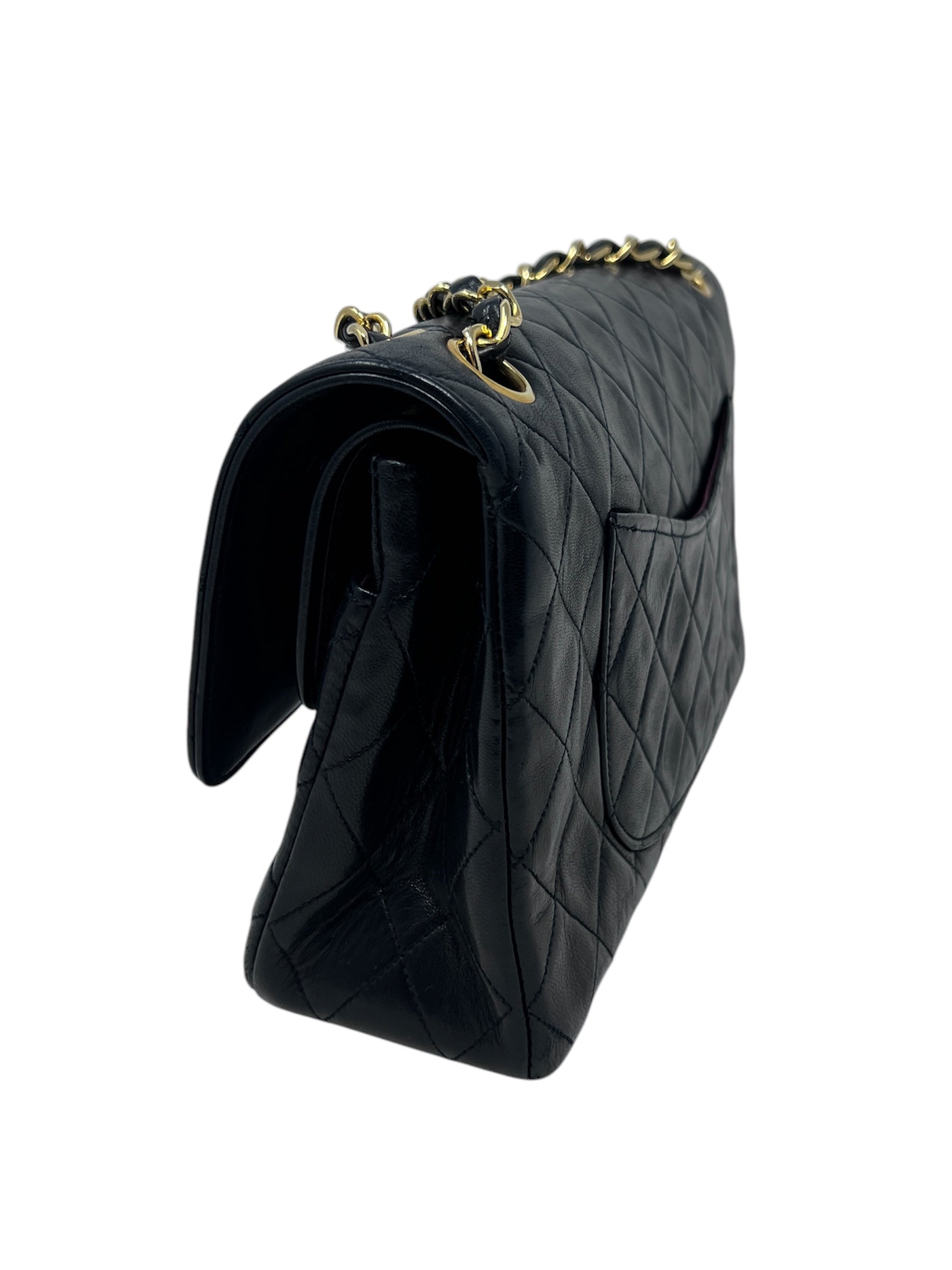 Chanel Vintage Curved Double Flap