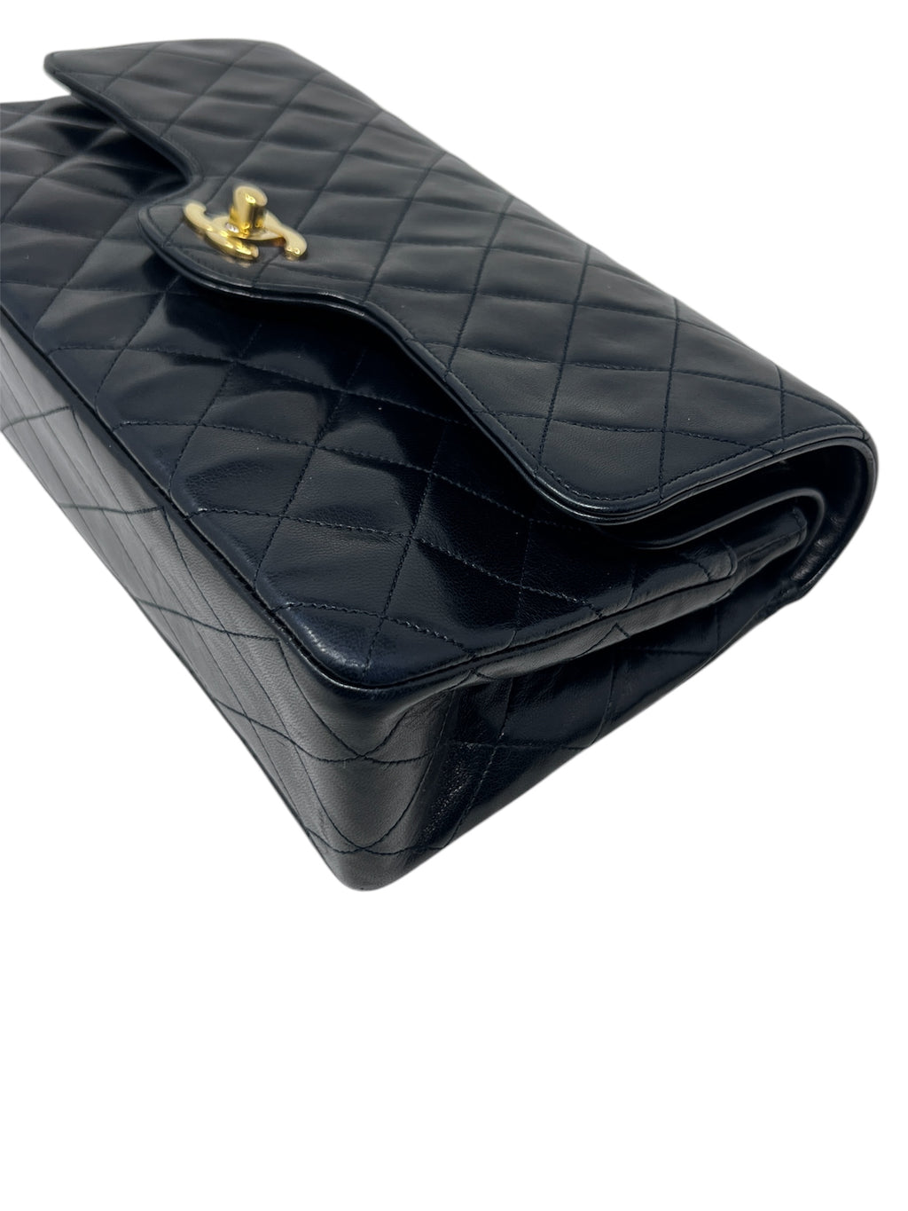 Chanel Vintage Curved Double Flap