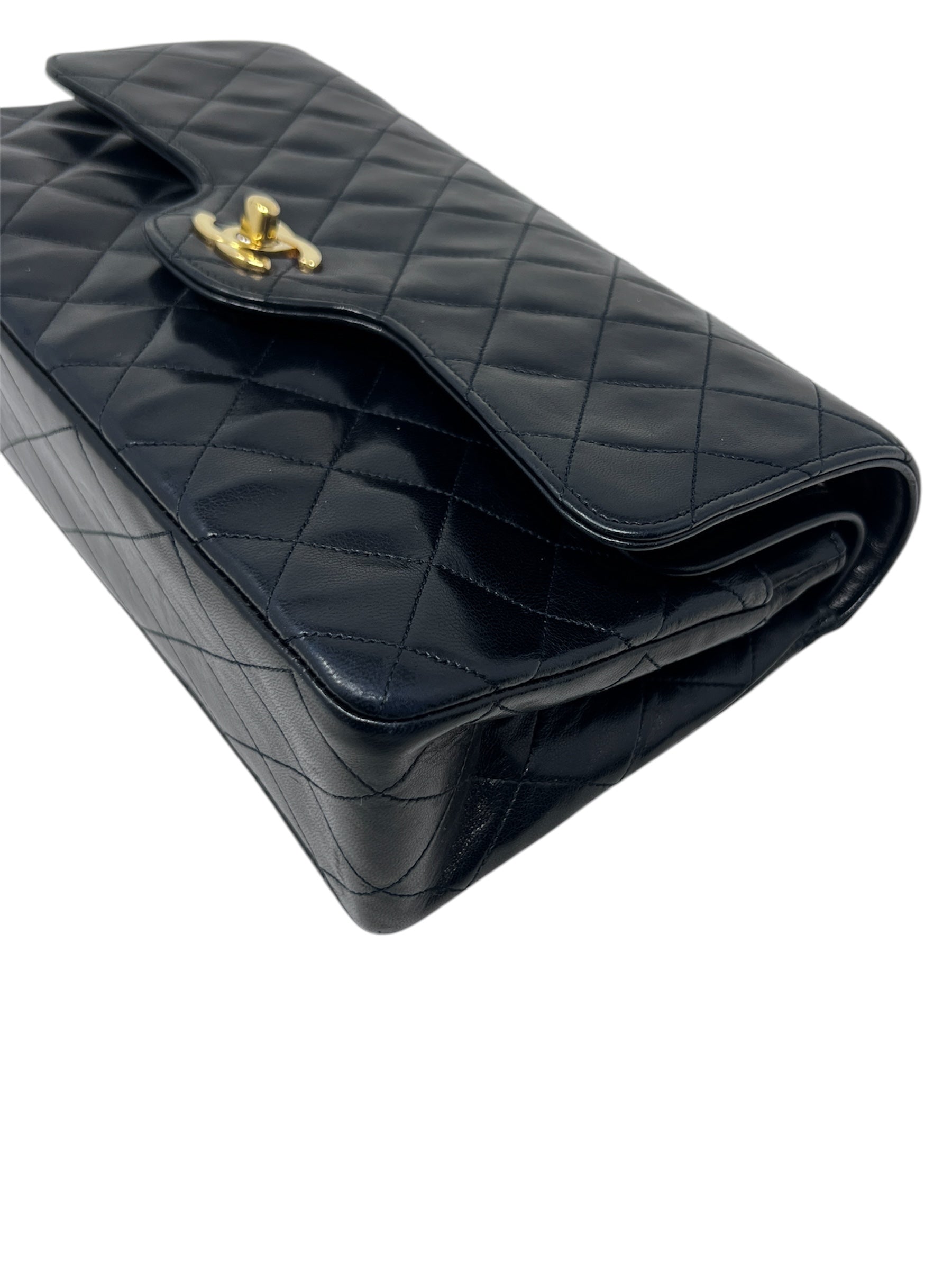 Chanel Vintage Curved Double Flap