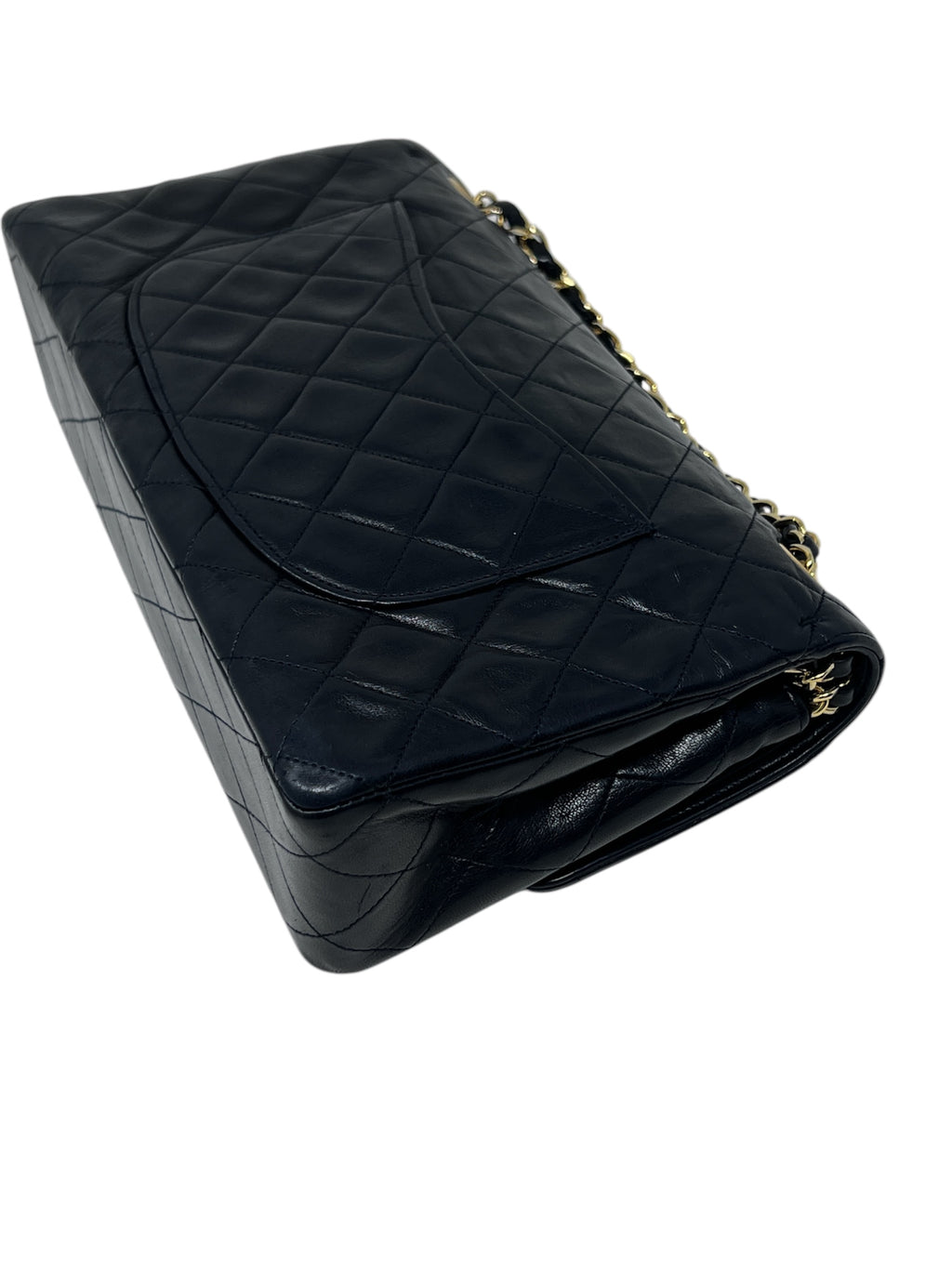 Chanel Vintage Curved Double Flap