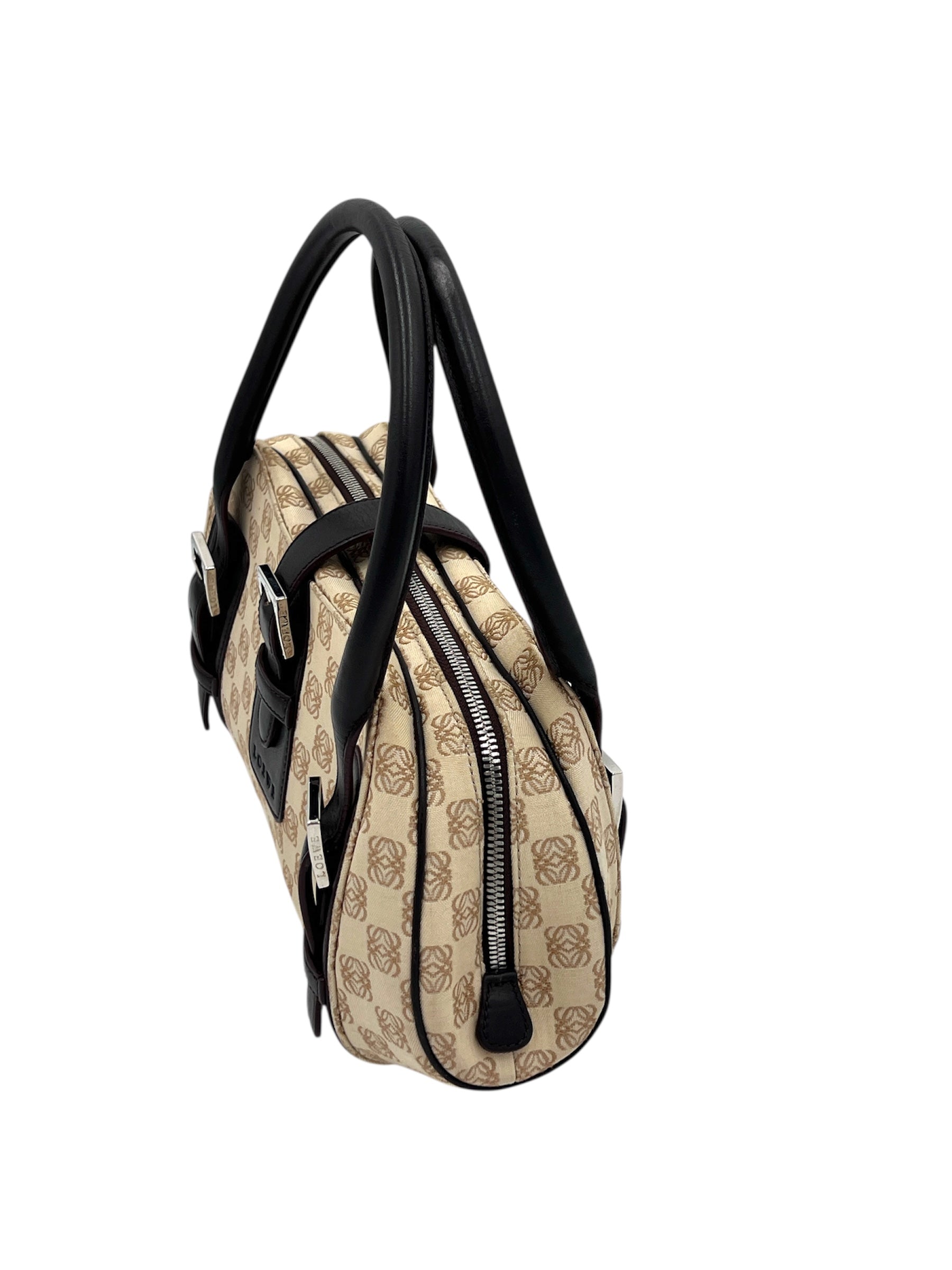 Preloved Loewe Senda Canvas Handbag