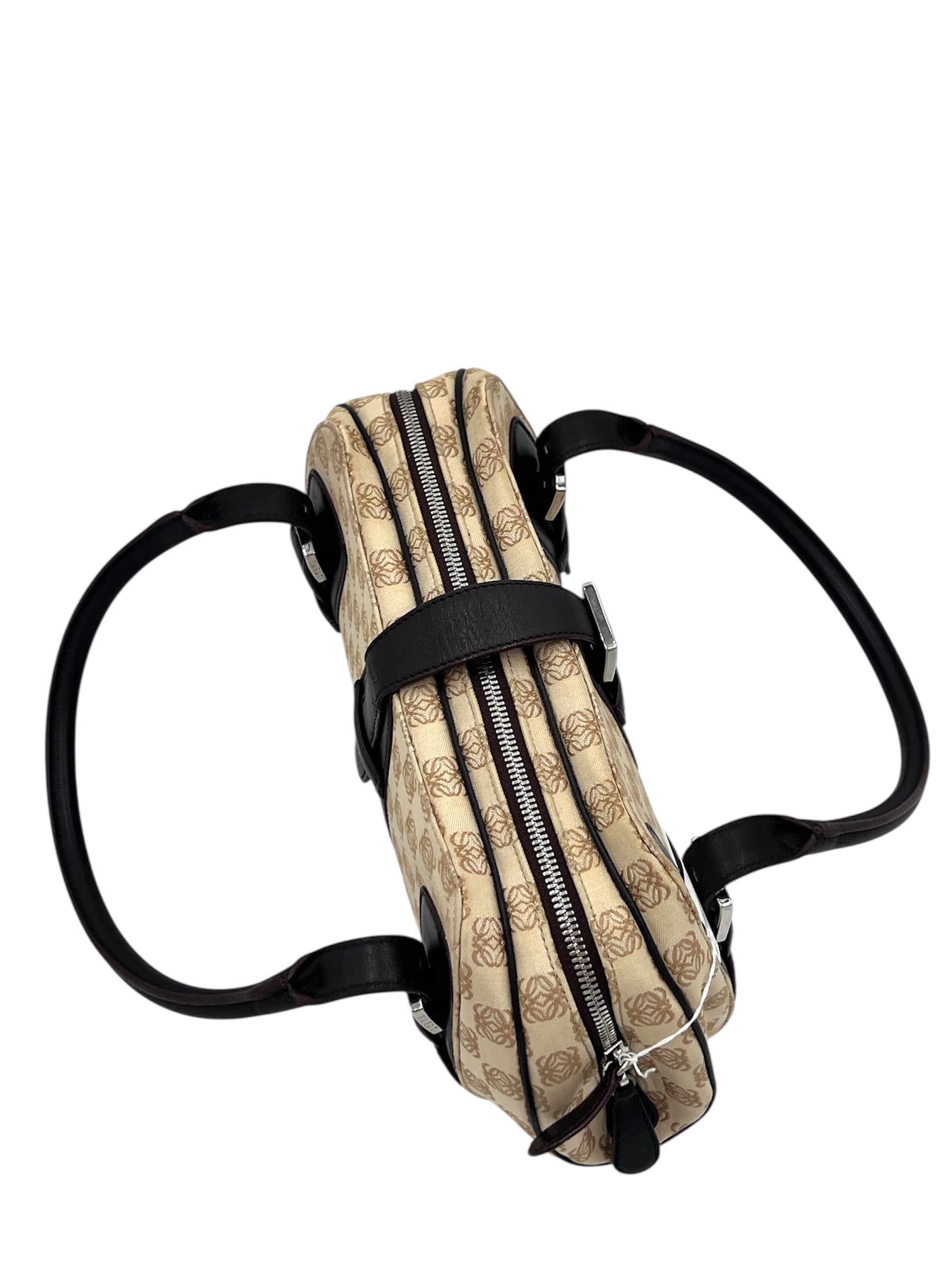 Preloved Loewe Senda Canvas Handbag