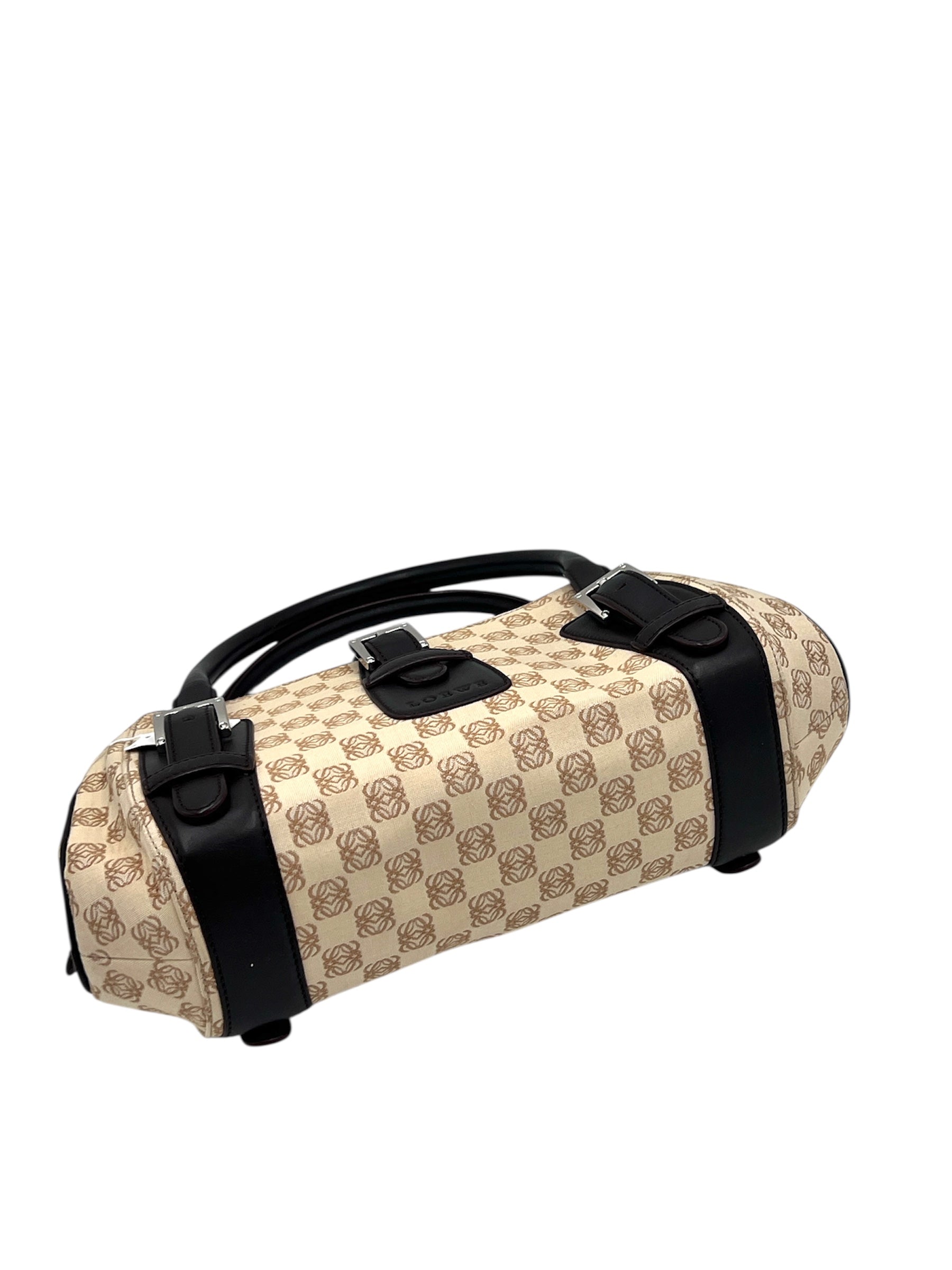 Preloved Loewe Senda Canvas Handbag