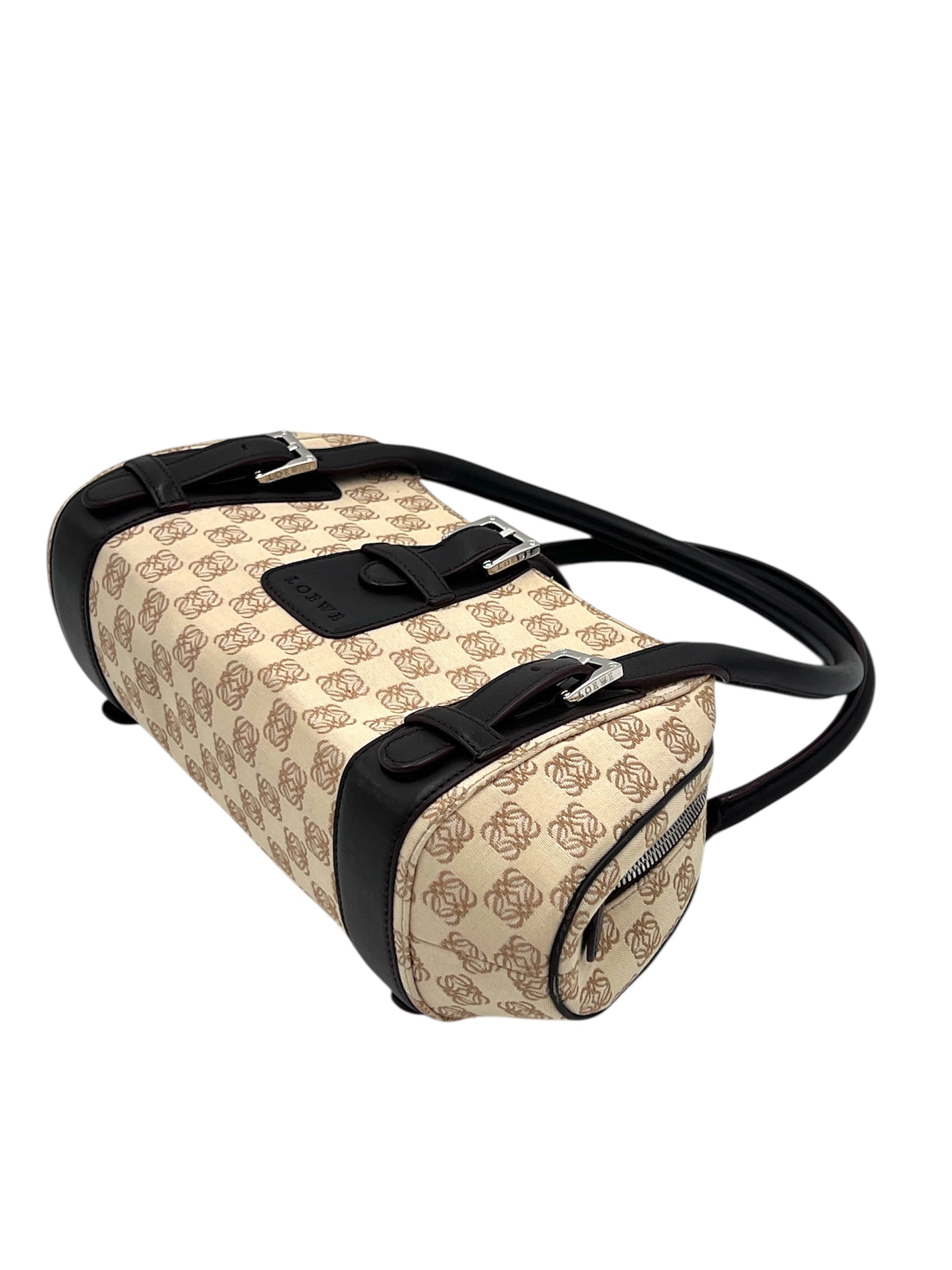 Preloved Loewe Senda Canvas Handbag