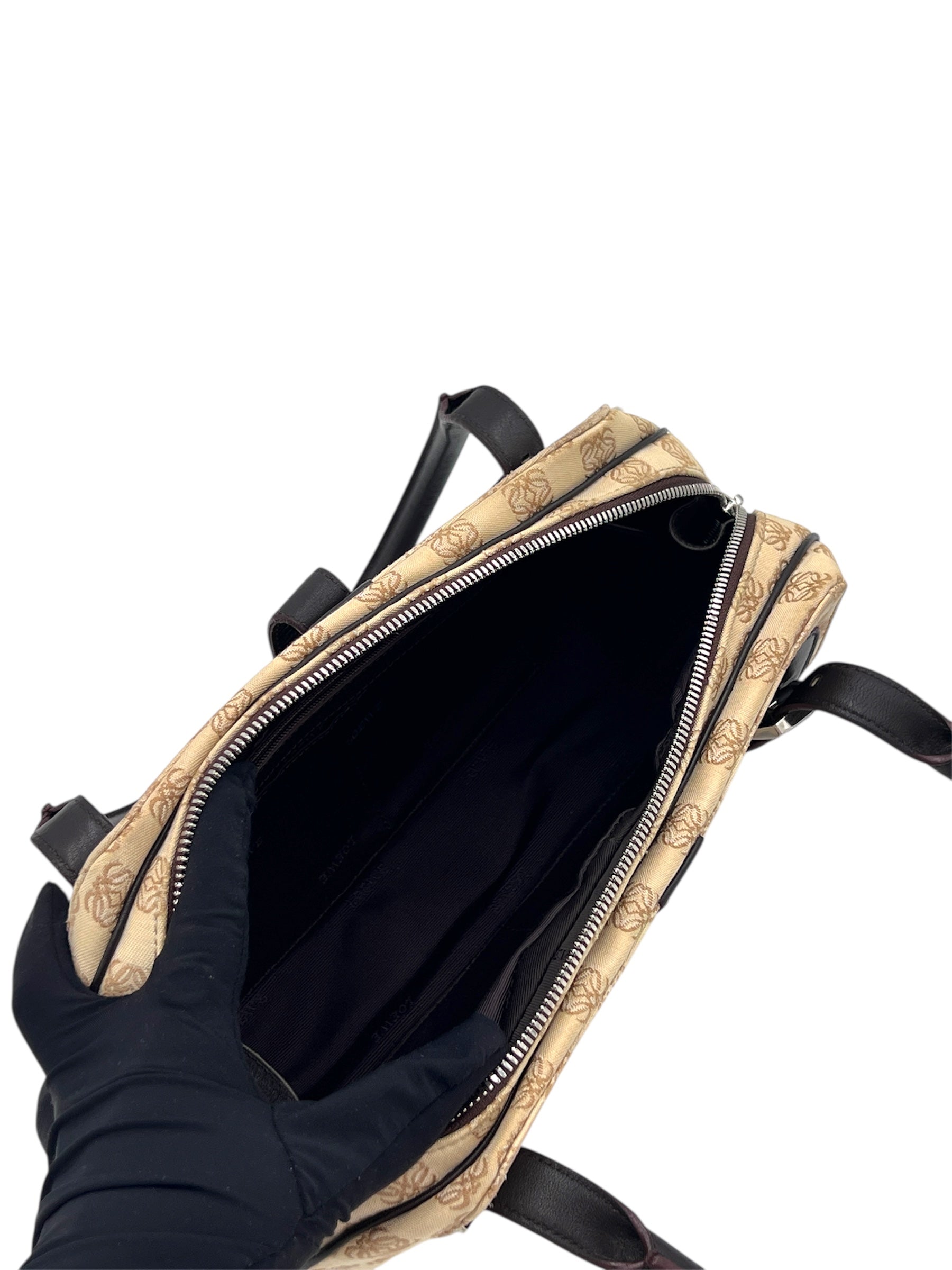 Preloved Loewe Senda Canvas Handbag