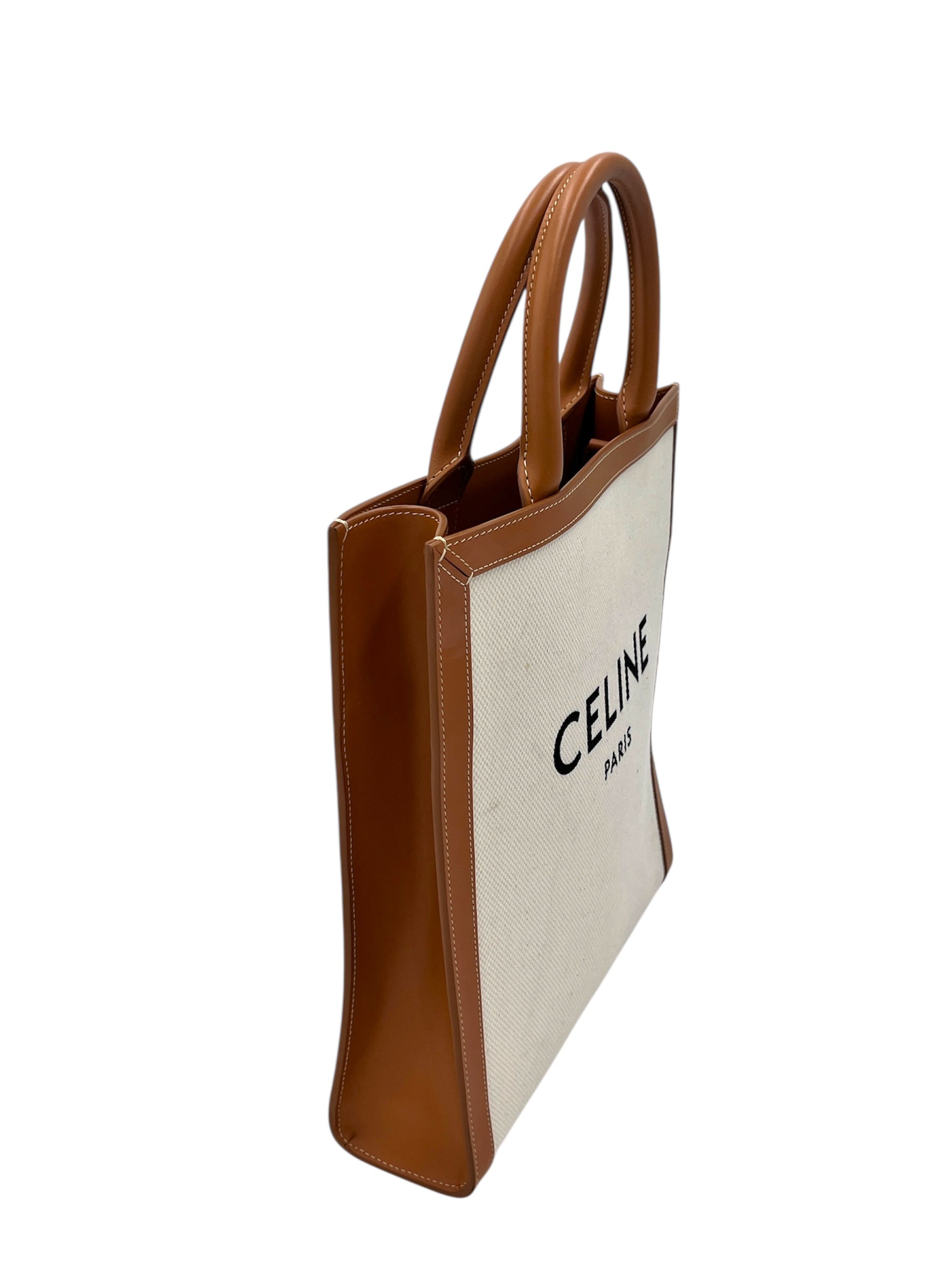 Celine Cabas Vertical Tote
