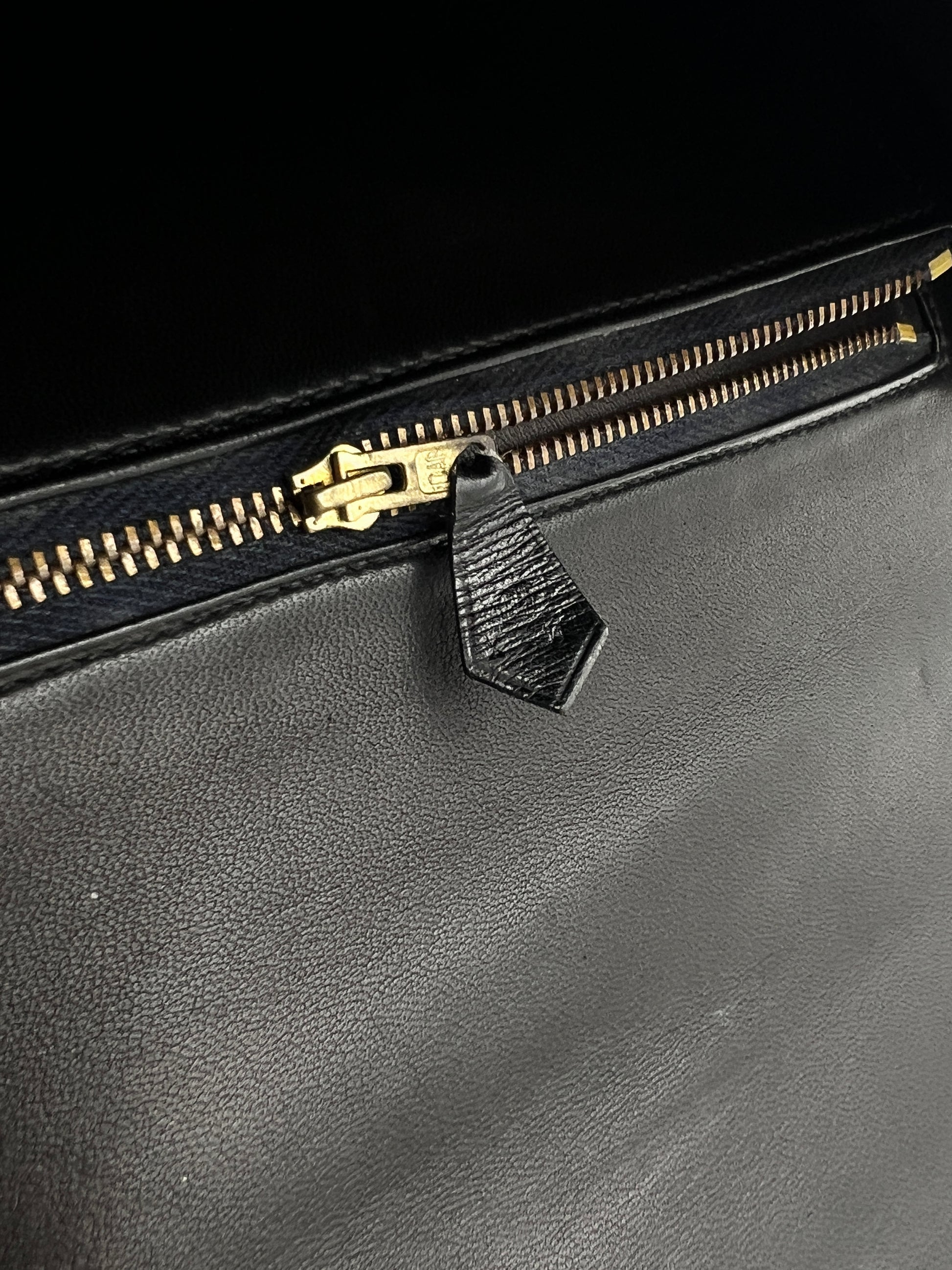 Hermes Vintage Box Calf Shoulder