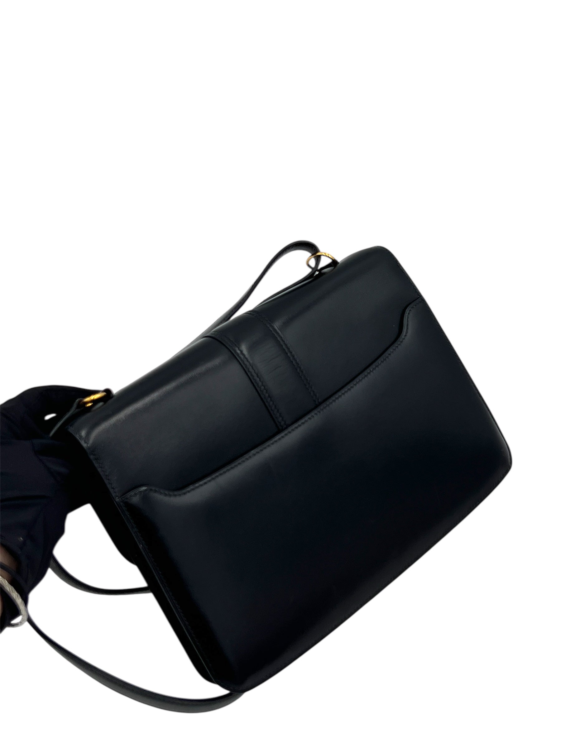 Hermes Vintage Box Calf Shoulder