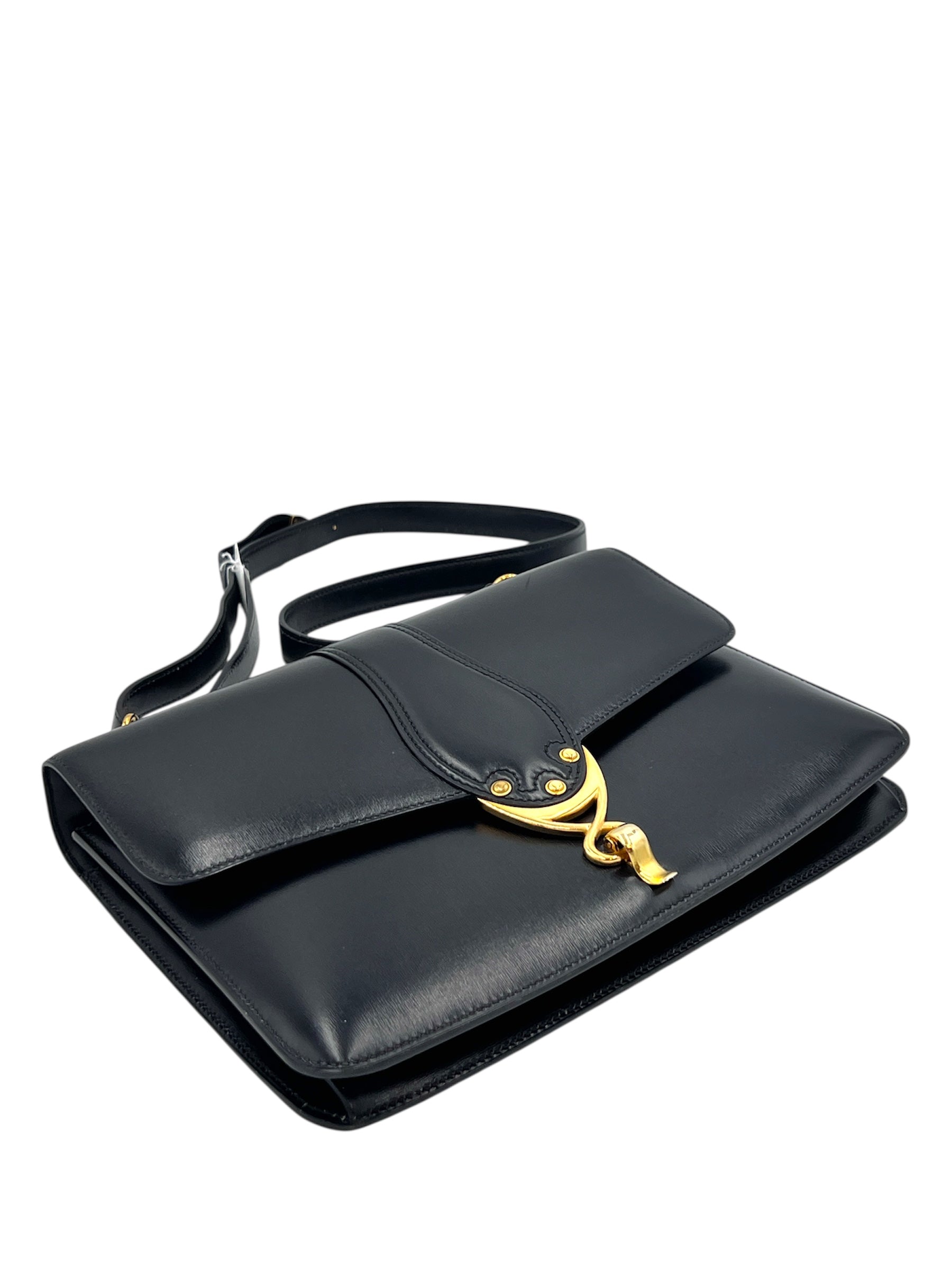 Hermes Vintage Box Calf Shoulder