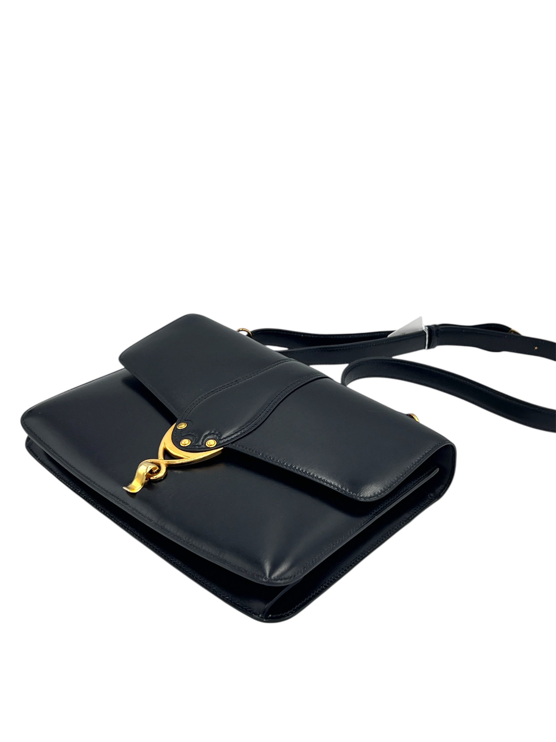 Hermes Vintage Box Calf Shoulder