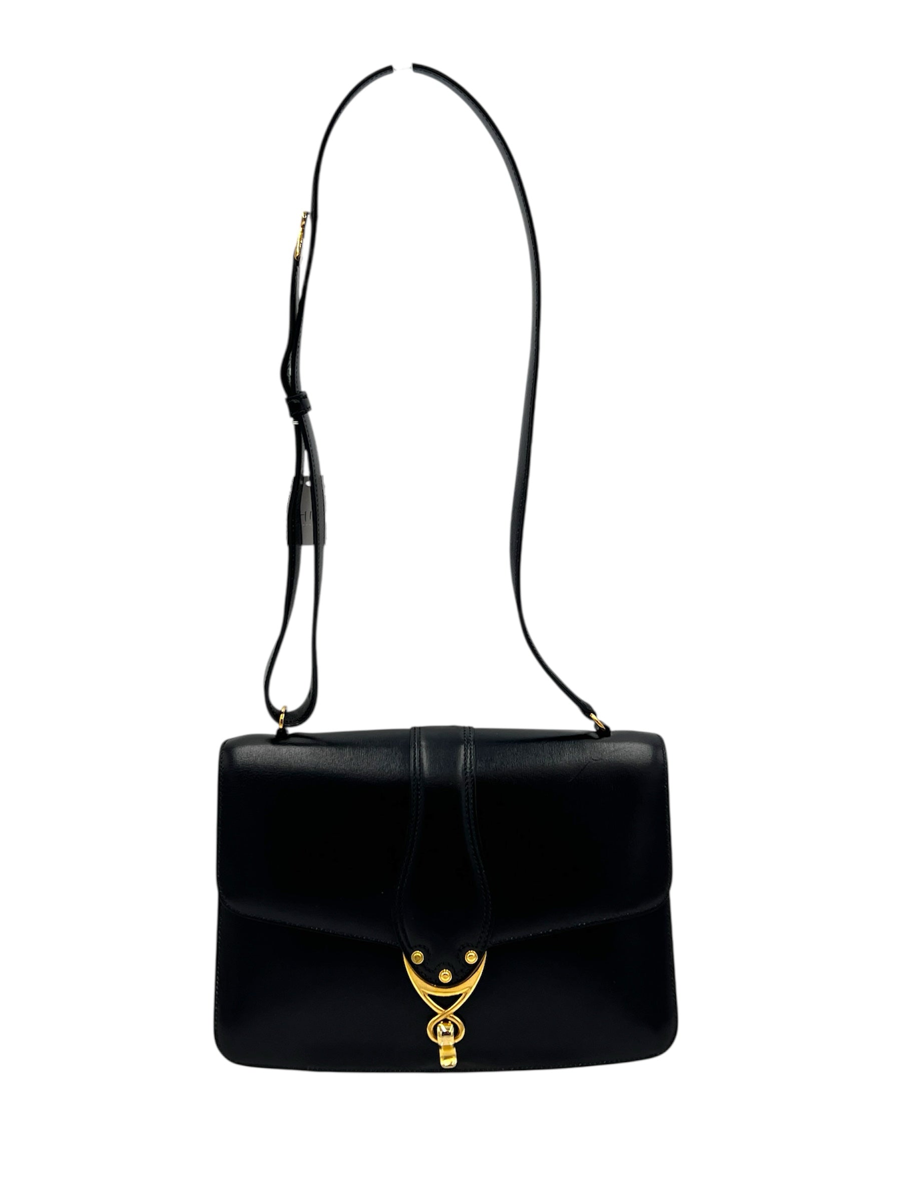 Hermes Vintage Box Calf Shoulder