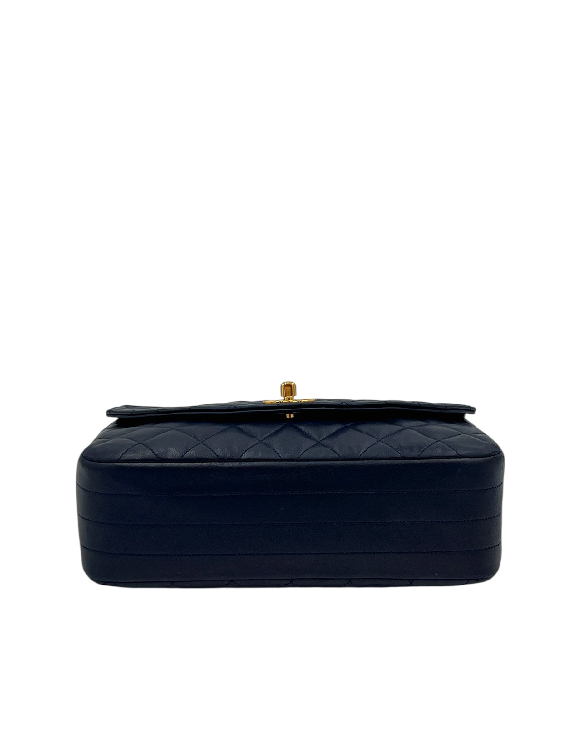 Chanel Half Moon Vintage Single Flap