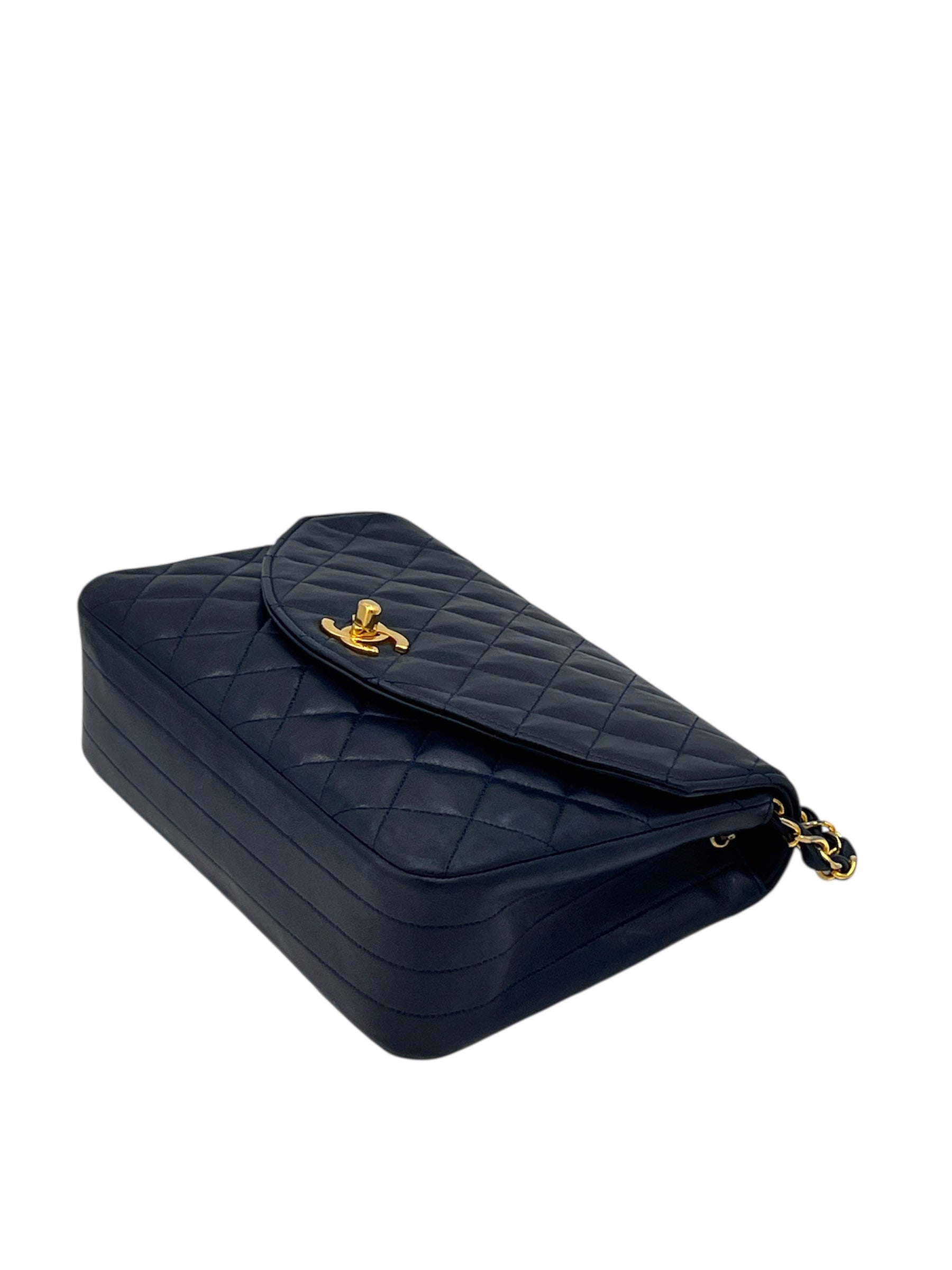 Chanel Half Moon Vintage Single Flap