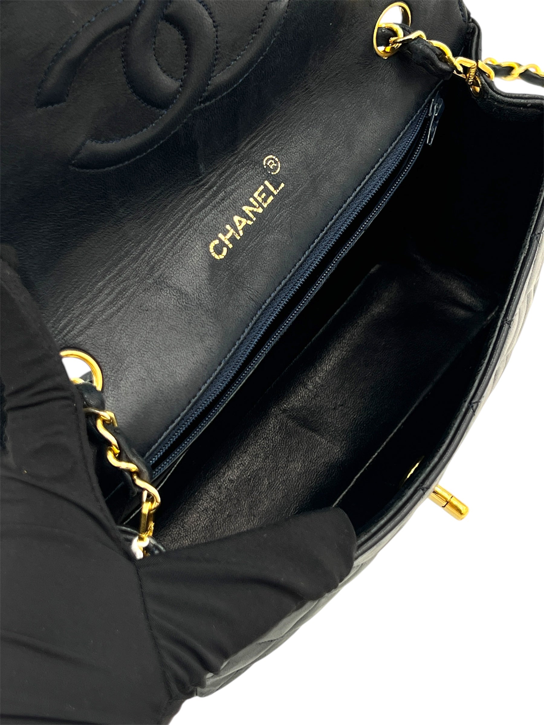Chanel Half Moon Vintage Single Flap