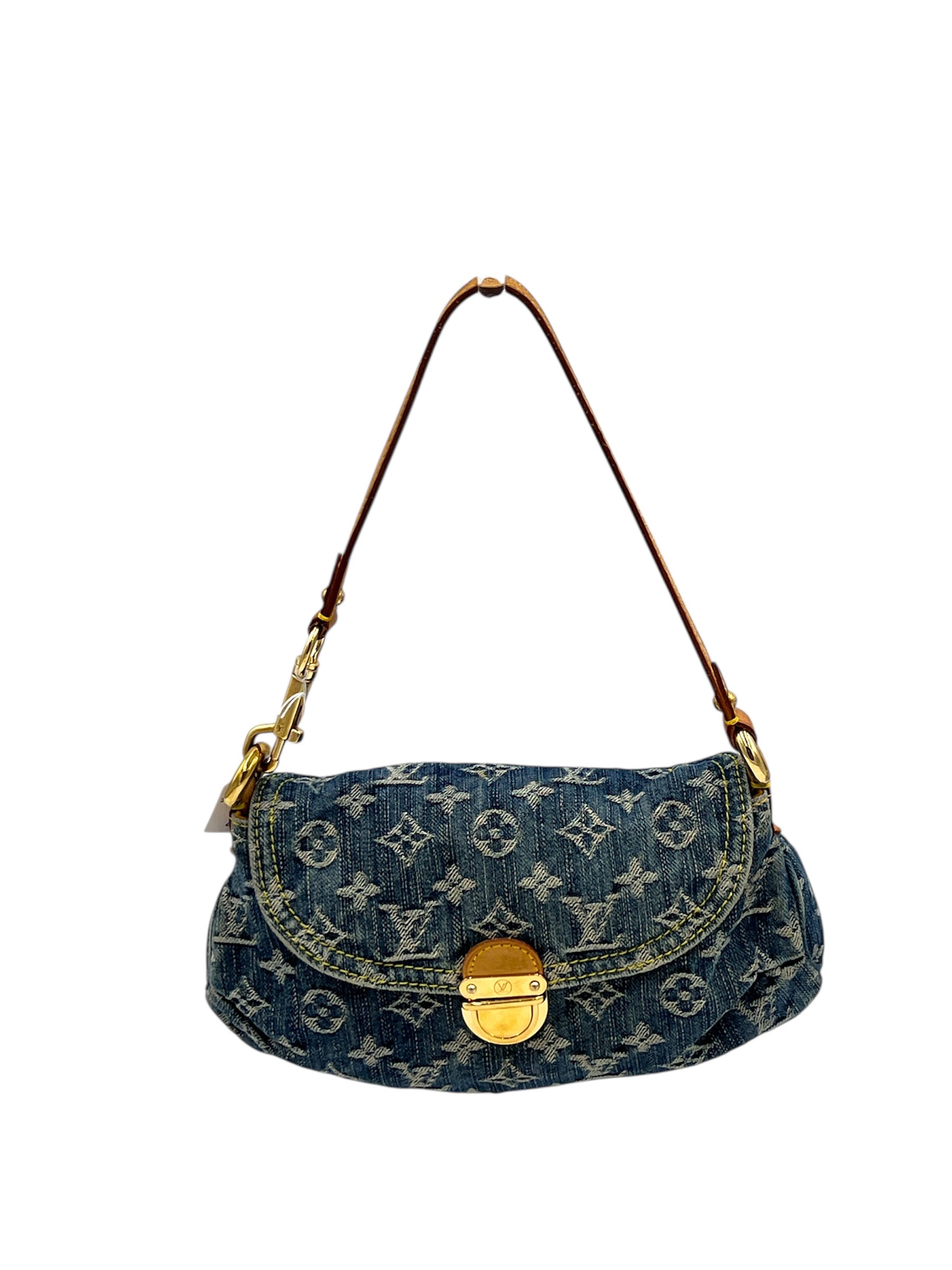 Louis Vuitton Denim Mini Pleaty