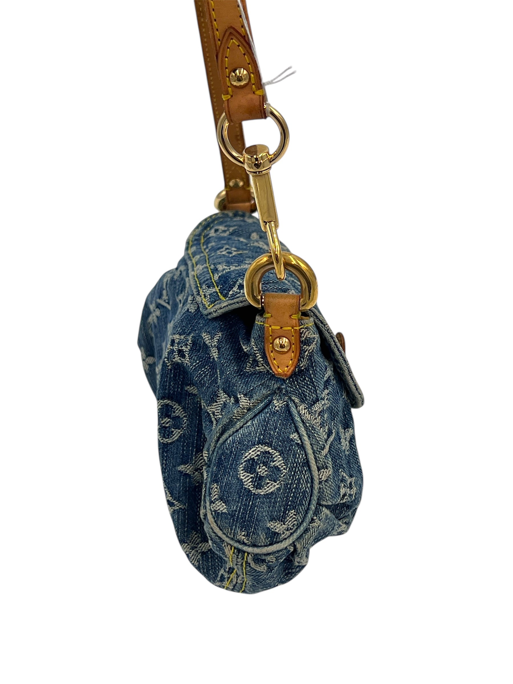 Louis Vuitton Denim Mini Pleaty