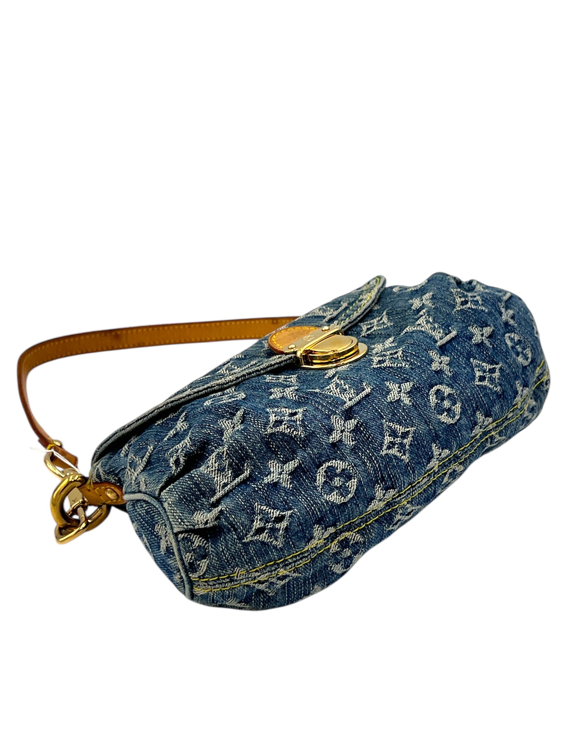 Louis Vuitton Denim Mini Pleaty