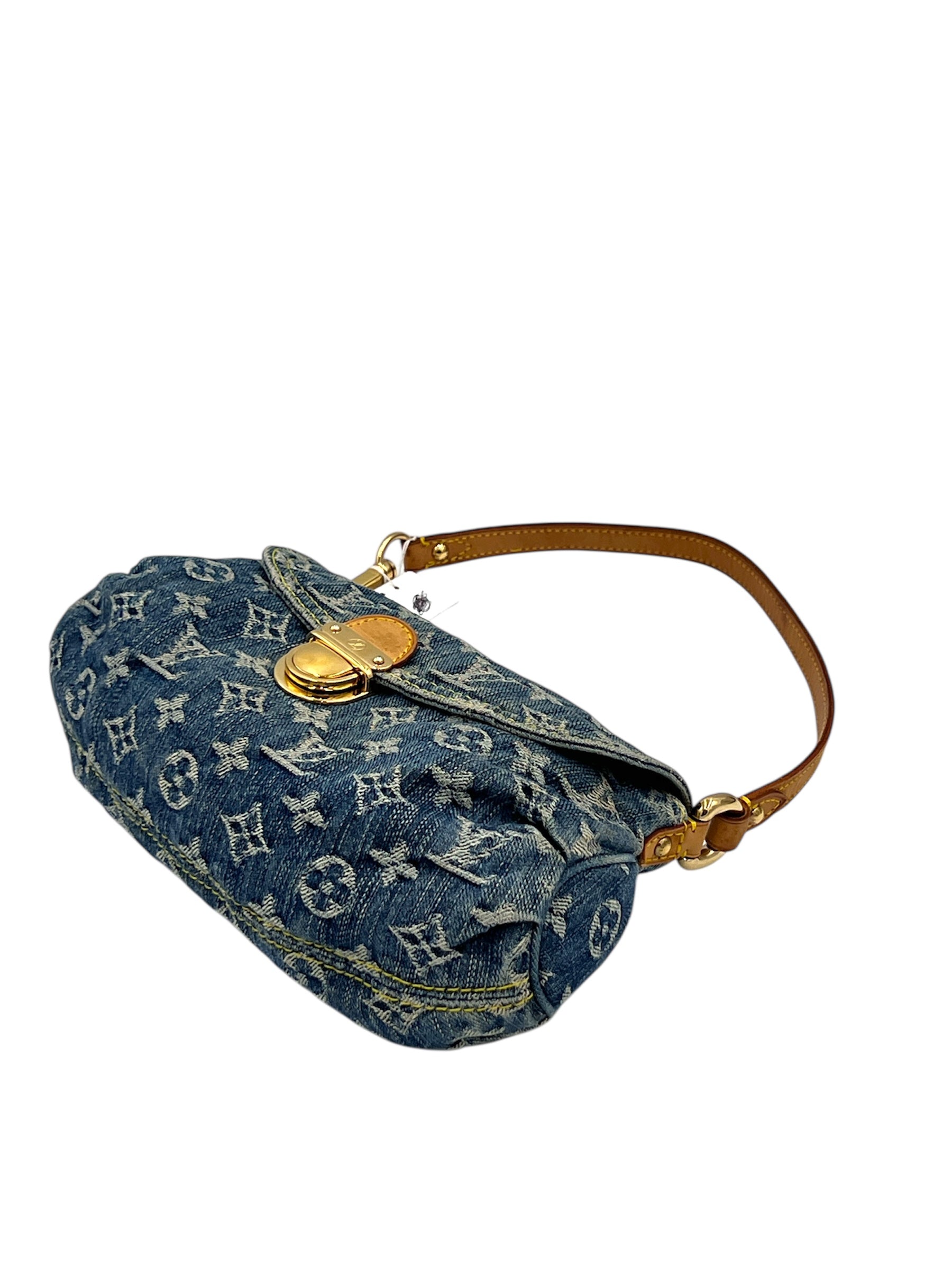 Louis Vuitton Denim Mini Pleaty