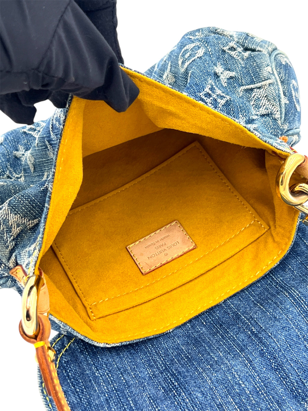 Louis Vuitton Denim Mini Pleaty
