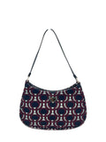 Prada Cleo Jacquard One Shoulder