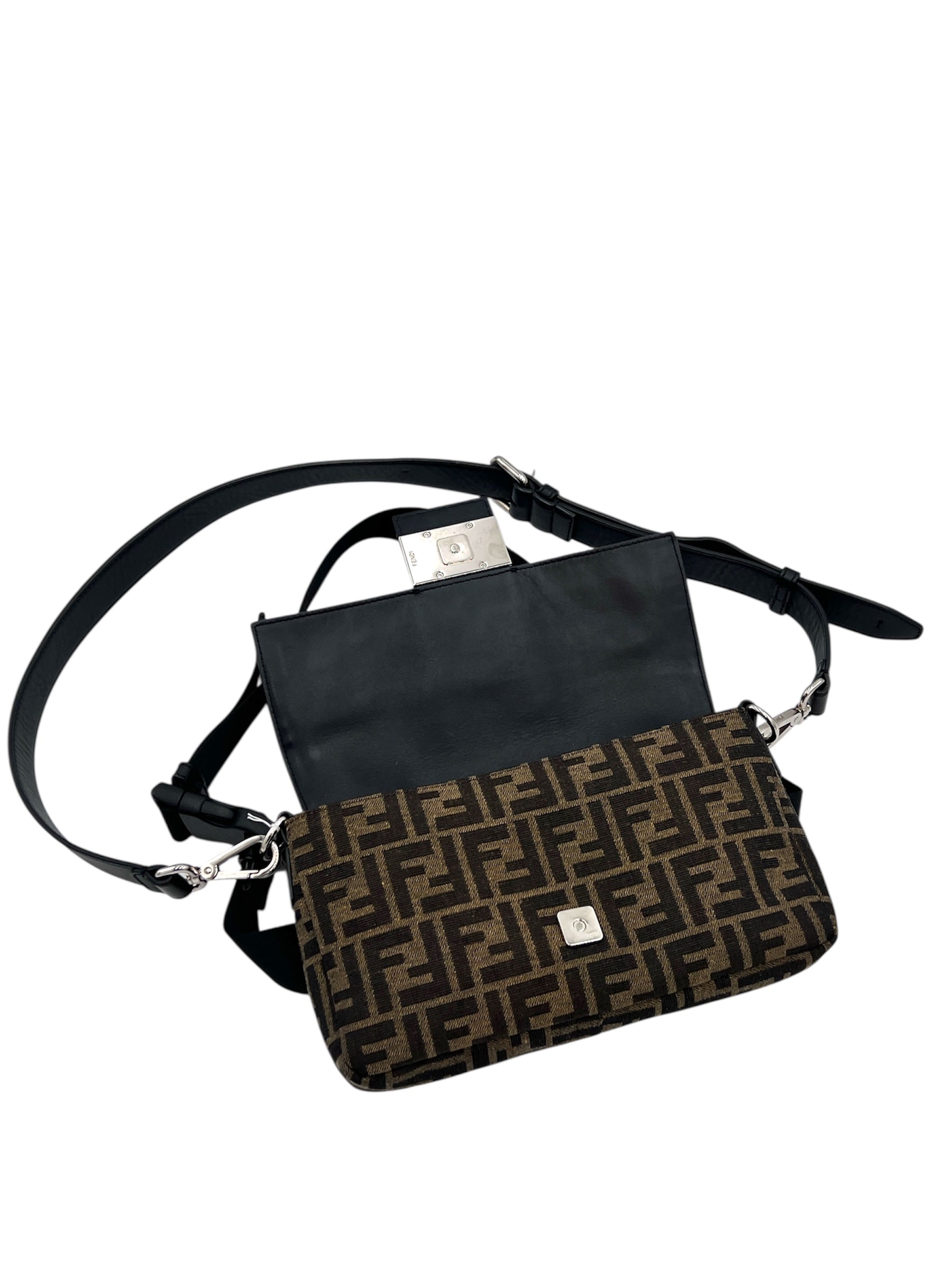 Fendi Zucca Crossbody 2Way