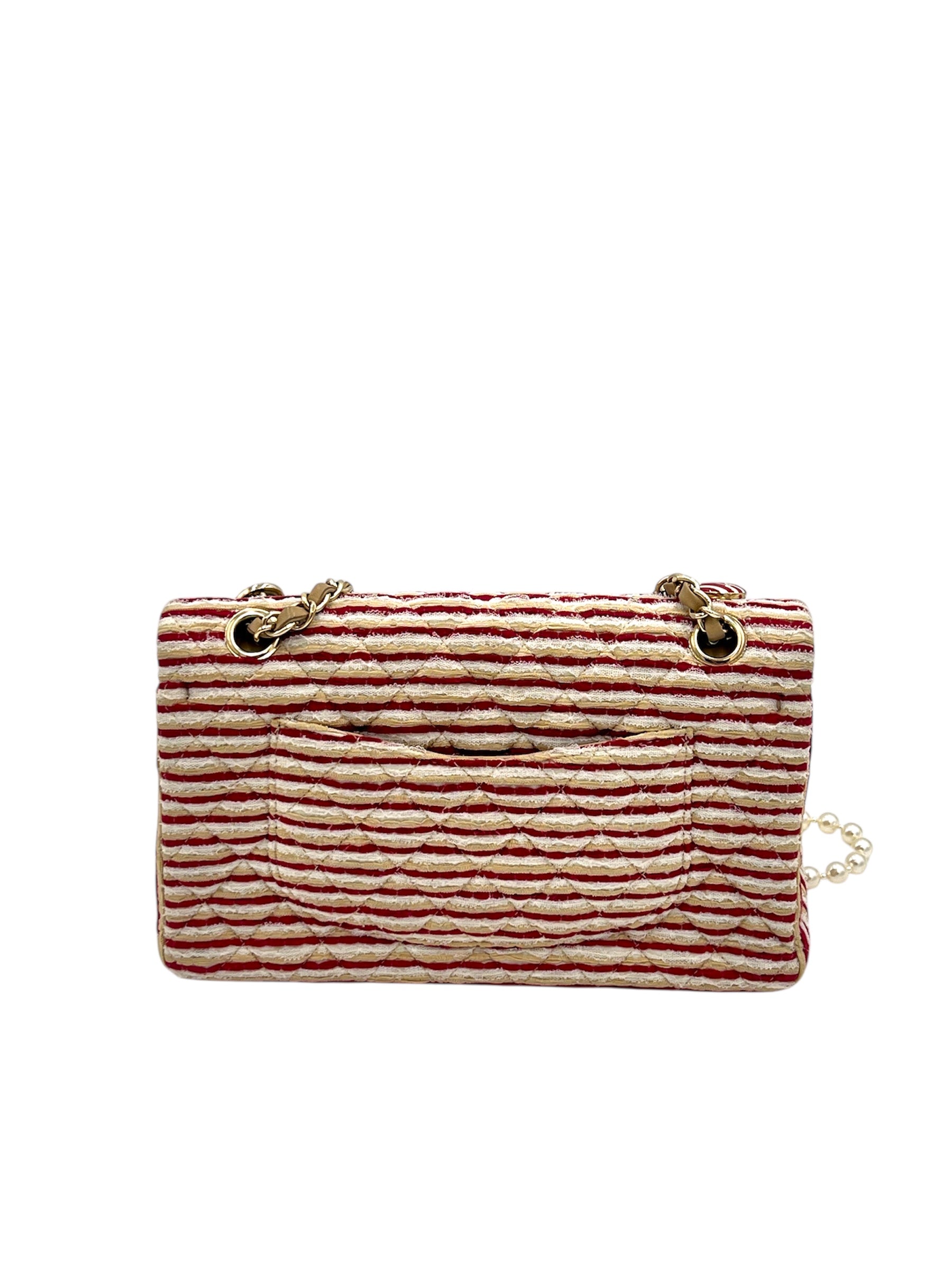 Chanel Coco Sailor Canvas Double Flap