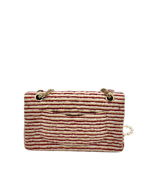 Chanel Coco Sailor Canvas Double Flap