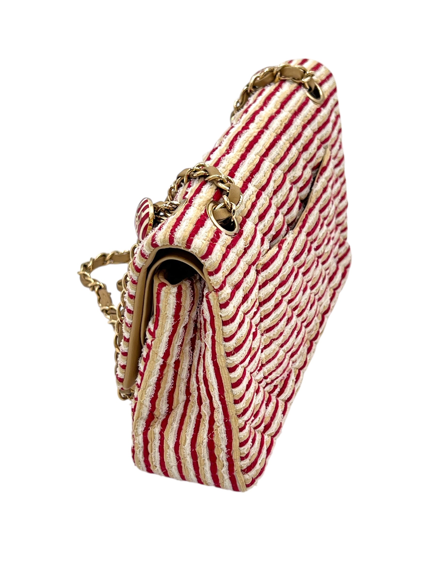 Chanel Coco Sailor Canvas Double Flap