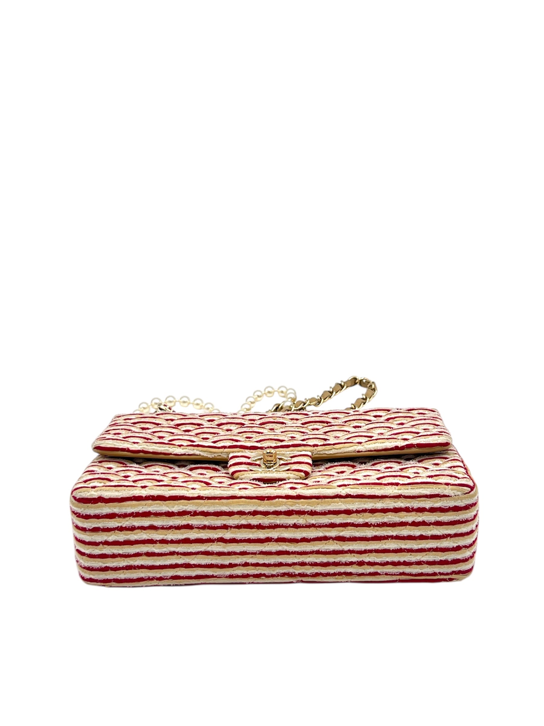 Chanel Coco Sailor Canvas Double Flap