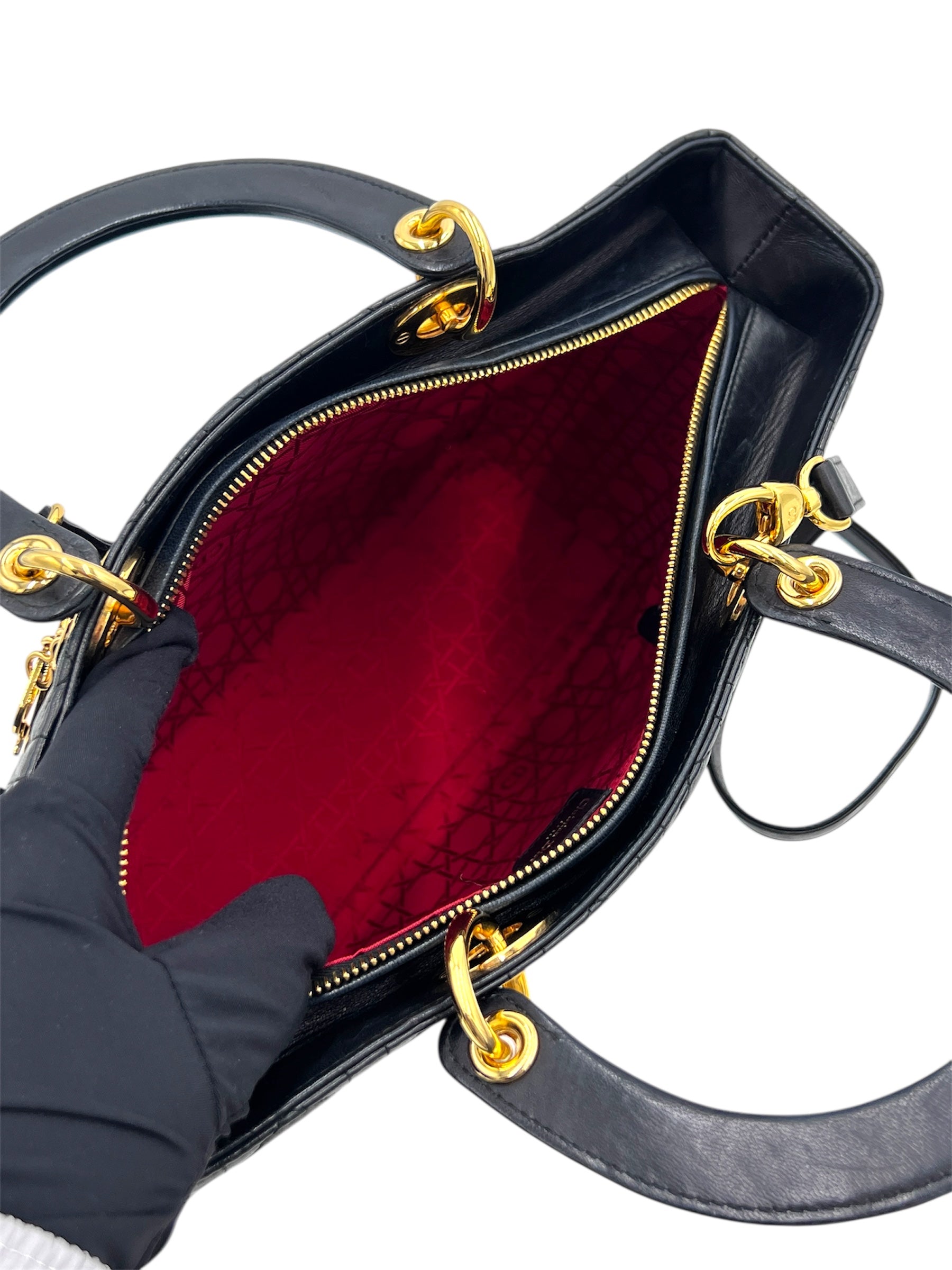 Dior Lady Dior w/ Strap GM