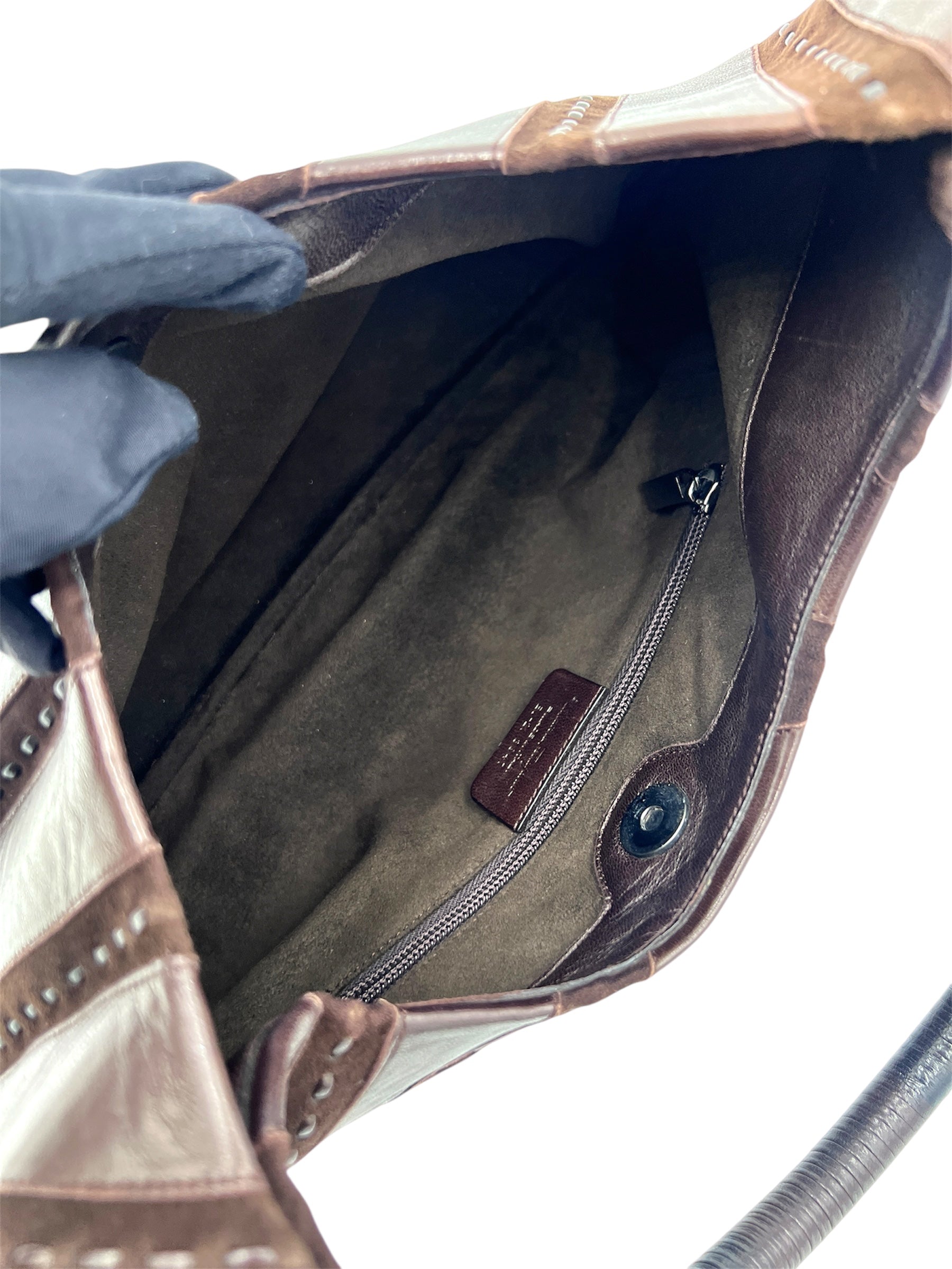 Ferragamo Leather One Shoulder