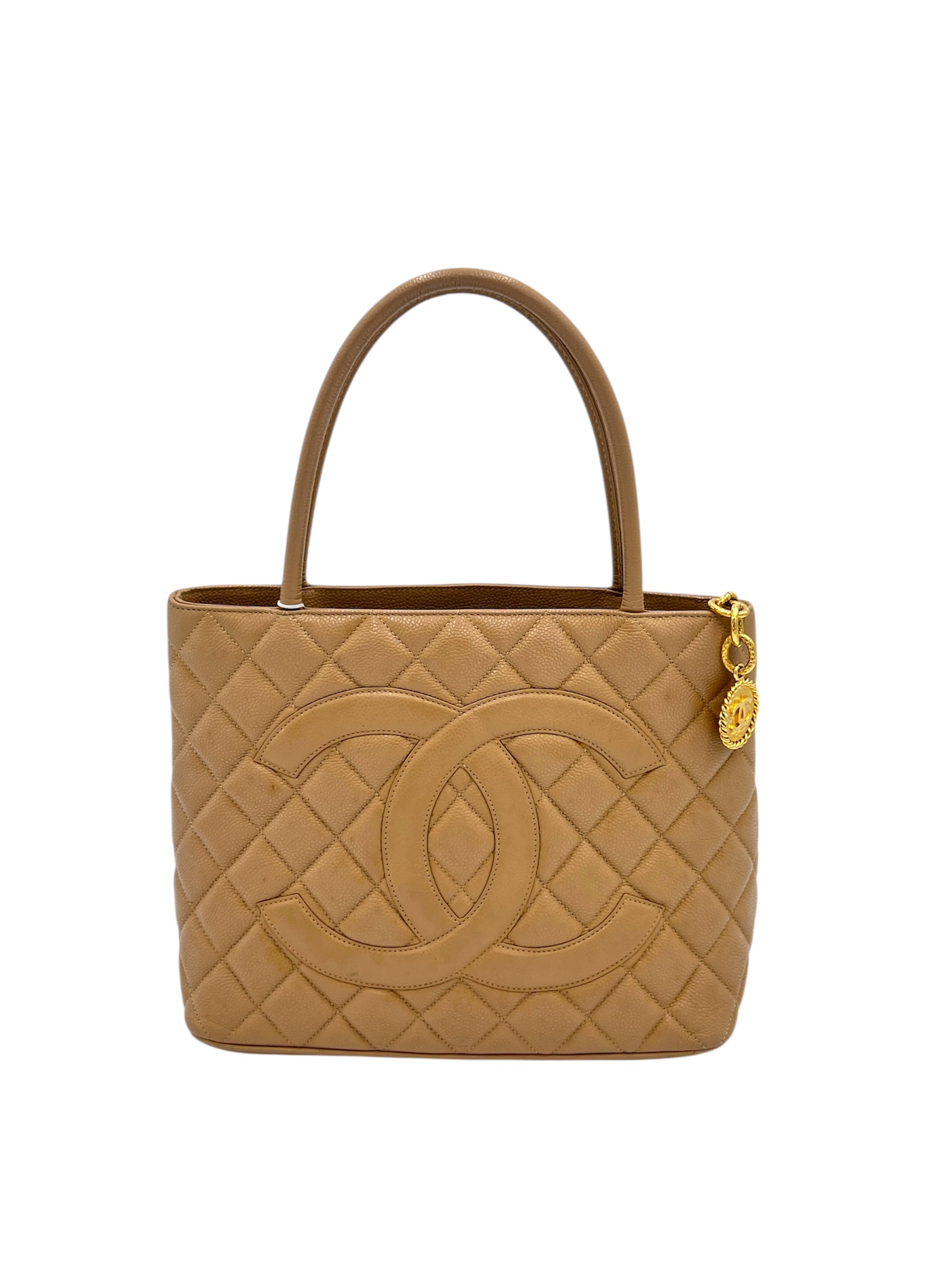Chanel Caviar Medallion Tote