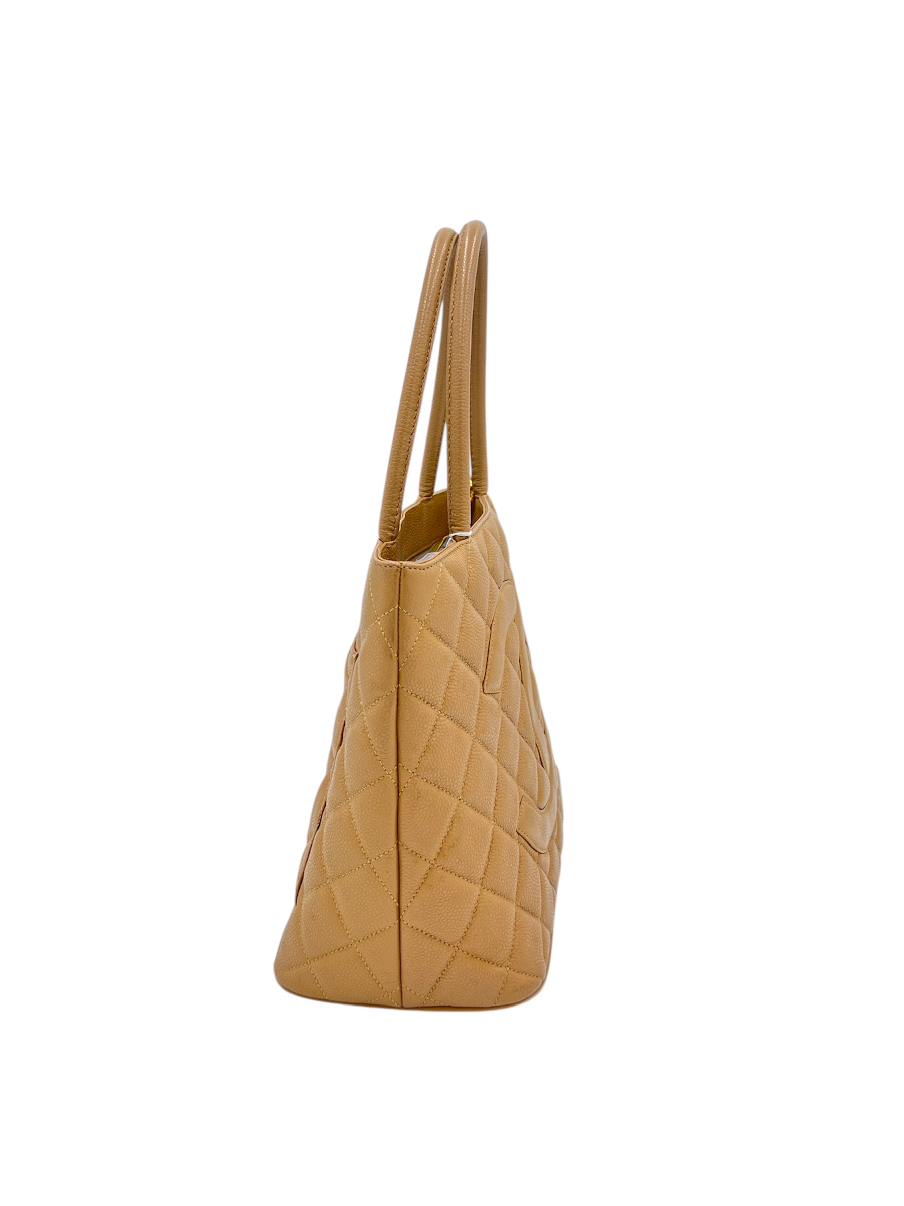 Chanel Caviar Medallion Tote