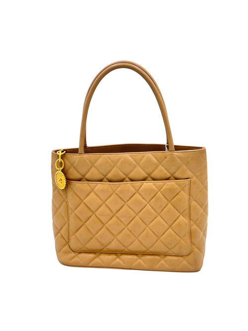 Chanel Caviar Medallion Tote