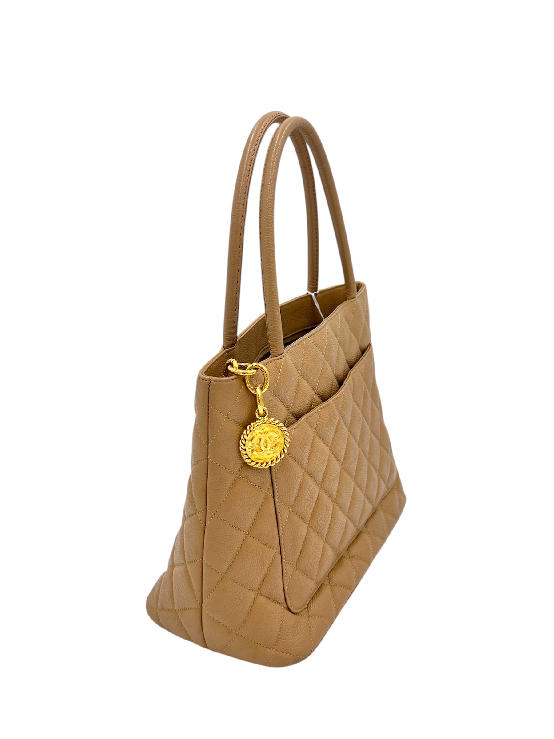 Chanel Caviar Medallion Tote