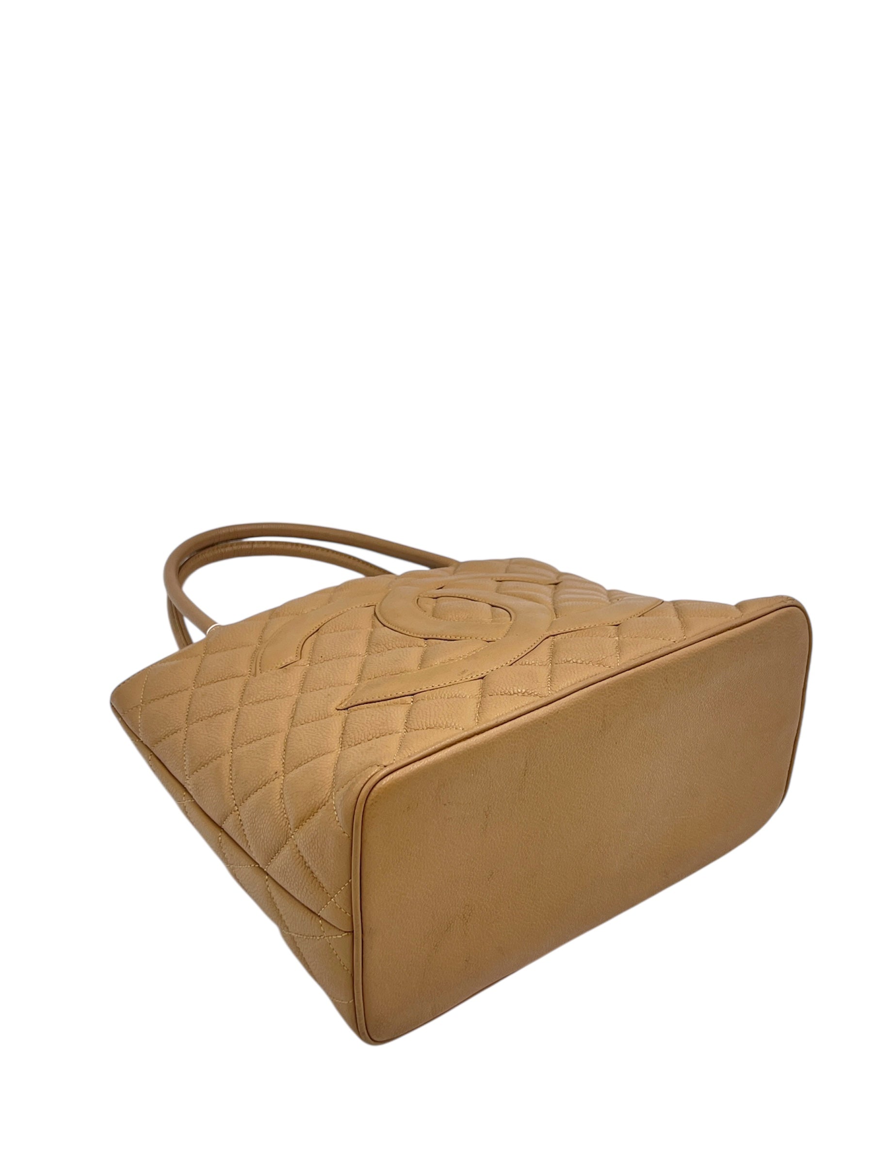 Chanel Caviar Medallion Tote