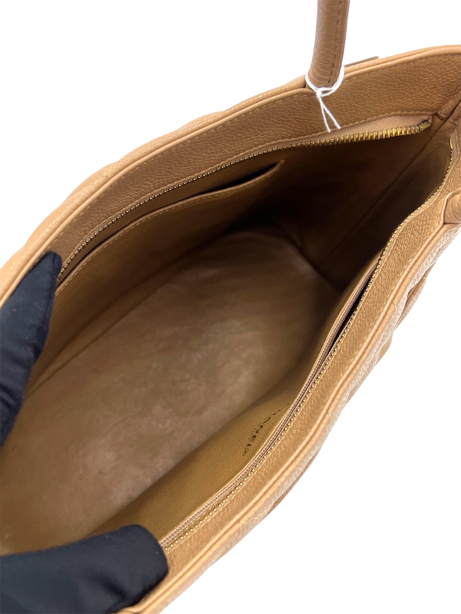 Chanel Caviar Medallion Tote