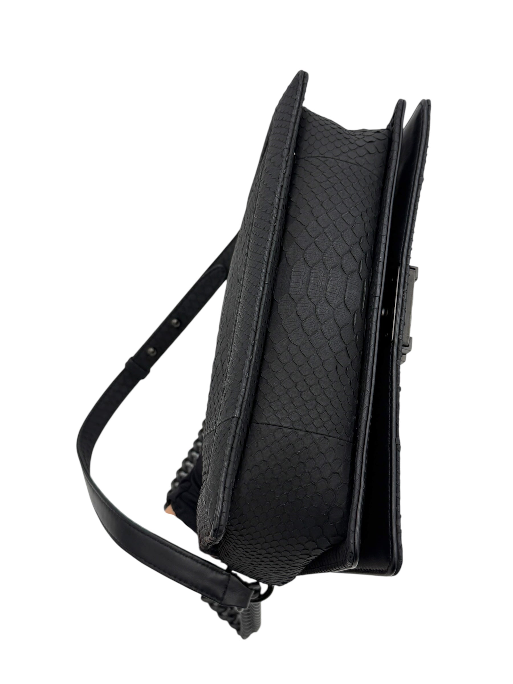 Chanel LeBoy Python Leather